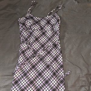 Brandy Melville / John Galt Plaid Mini Dress